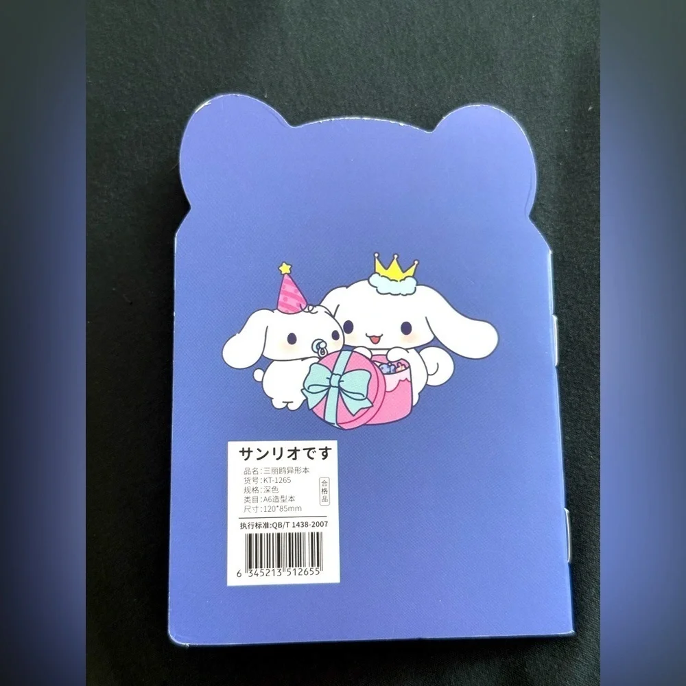 Sanrio Cinnamoroll Themed Small Notebook- Great for writing notes and list
